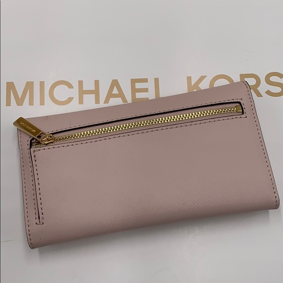 Michael Kors Jet Set Travel Lg Trifold Wallet - Picture 2 of 16